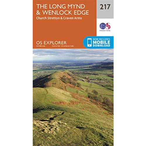 Ordnance Survey The Long Mynd & Wenlock Edge