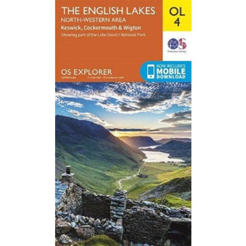 Ordnance Survey The English Lakes - North-Western Area