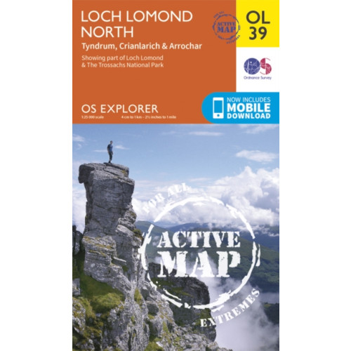 Ordnance Survey Loch Lomond North, Tyndrum, Crianlarich & Arrochar