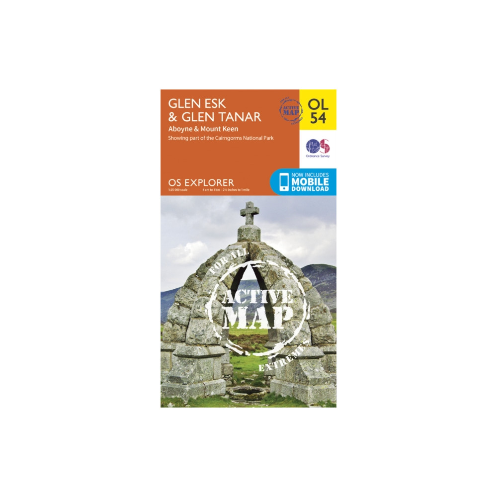 Produktbild för Glen Esk & Glen Tanar, Aboyne & Mount Keen