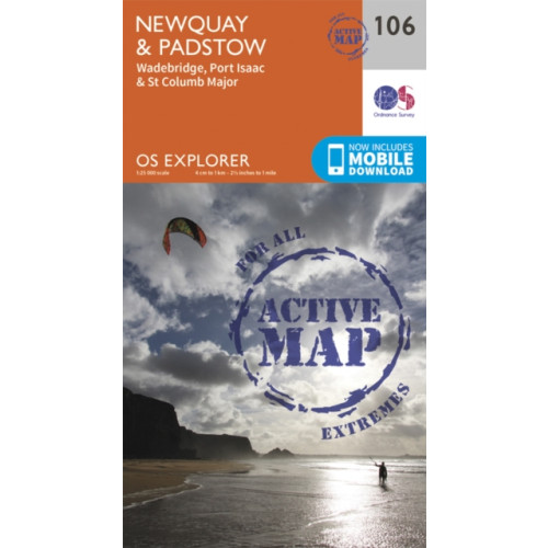 Ordnance Survey Newquay and Padstow