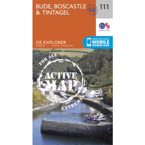 Ordnance Survey Bude, Boscastle and Tintagel