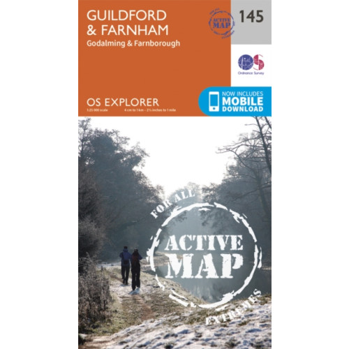 Ordnance Survey Guildford and Farnham