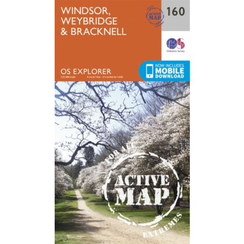 Ordnance Survey Windsor, Weybridge & Bracknell