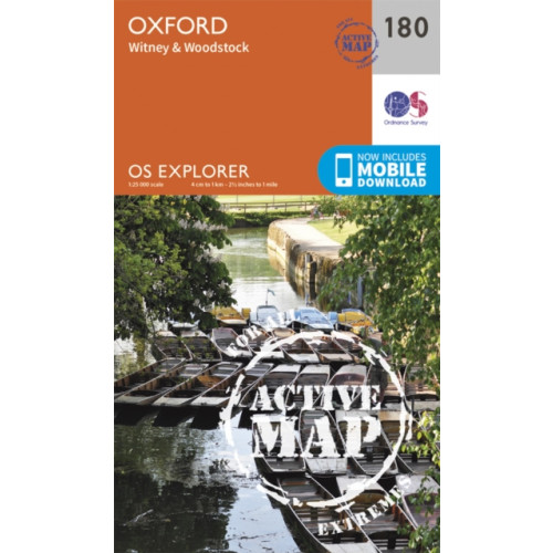 Ordnance Survey Oxford, Witney and Woodstock