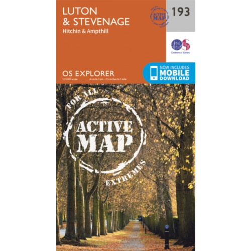 Ordnance Survey Luton and Stevenage