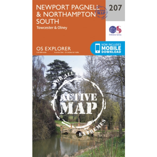 Ordnance Survey Newport Pagnell and Northampton South