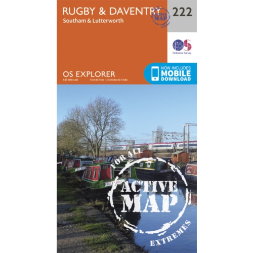 Ordnance Survey Rugby and Daventry, Southam and Lutterworth