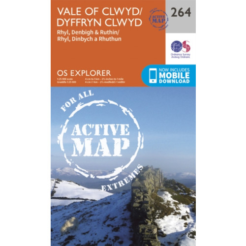 Ordnance Survey Vale of Clwyd, Rhyl, Denbigh and Ruthin