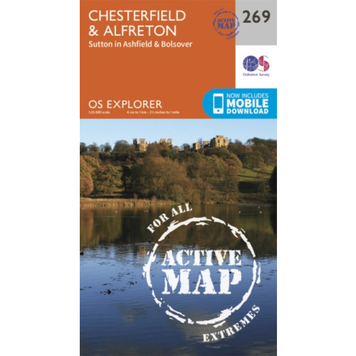 Ordnance Survey Chesterfield and Alfreton