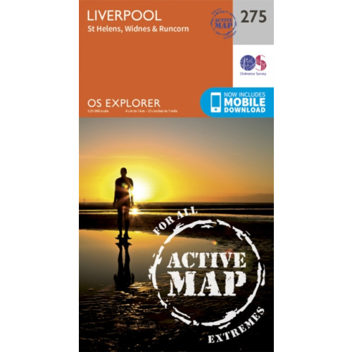 Ordnance Survey Liverpool, St Helens - Widnes and Runcorn