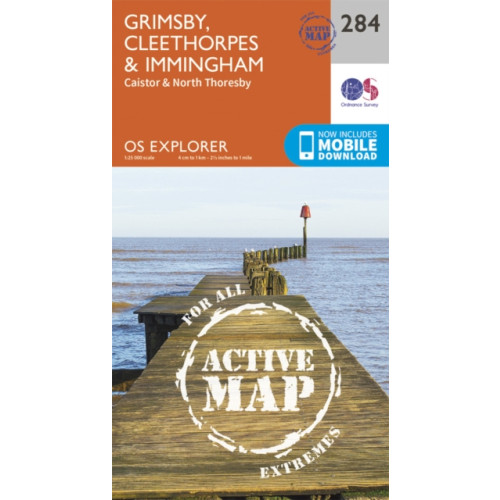 Ordnance Survey Grimsby, Cleethorpes and Immingham, Caistor and North Thoresby