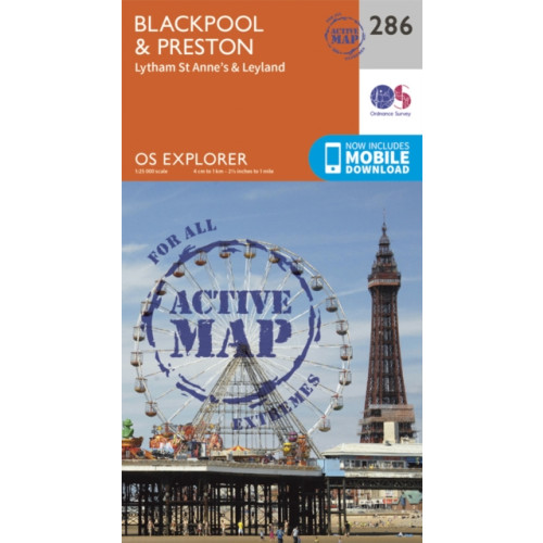 Ordnance Survey Blackpool and Preston