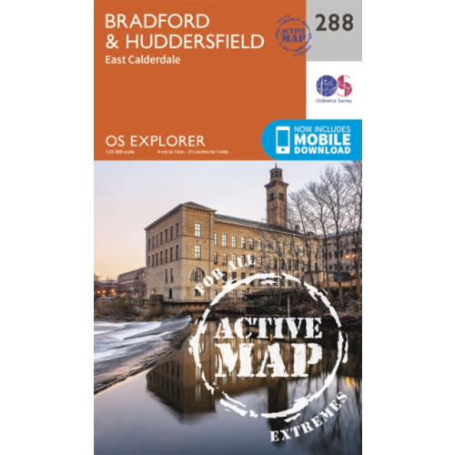 Ordnance Survey Bradford and Huddersfield