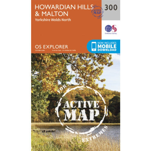 Ordnance Survey Howardian Hills and Malton