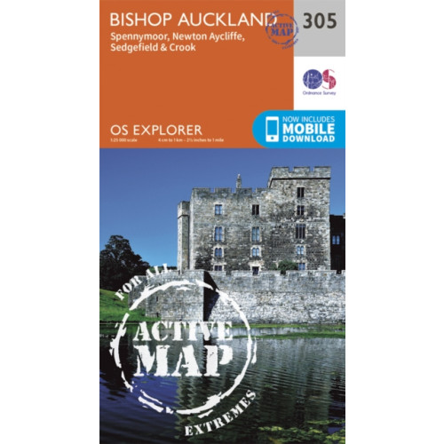 Ordnance Survey Bishop Auckland - Spennymoor and Newtown