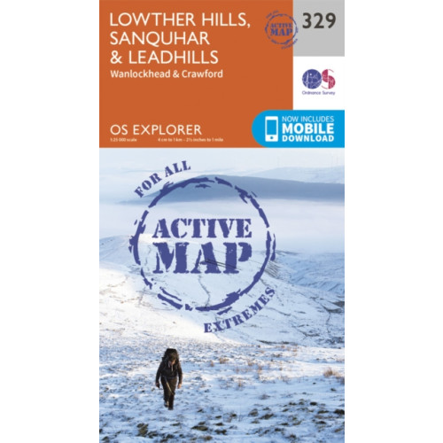 Ordnance Survey Lowther Hills, Sanquhar and Leadhills