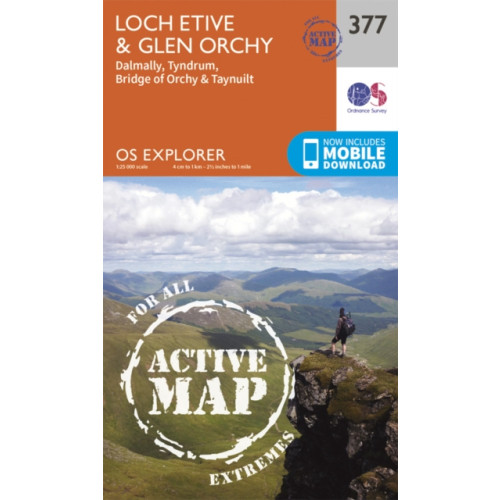 Ordnance Survey Loch Etive and Glen Orchy