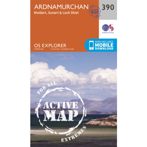 Ordnance Survey Ardnamurchan, Moidart, Sunart and Loch Shiel