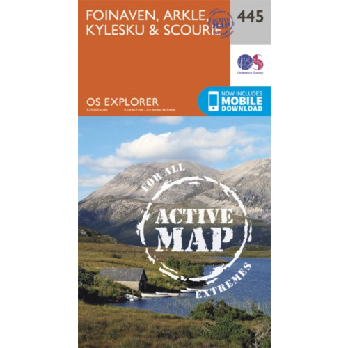 Ordnance Survey Foinaven, Arkle, Kylesku and Scourie