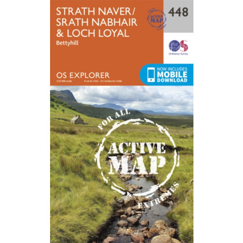 Ordnance Survey Strath Naver / Strath Nabhair and Loch Loyal