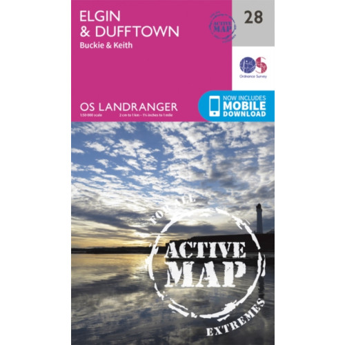 Ordnance Survey Elgin, Dufftown, Buckie & Keith