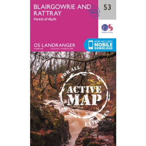 Ordnance Survey Blairgowrie & Forest of Alyth