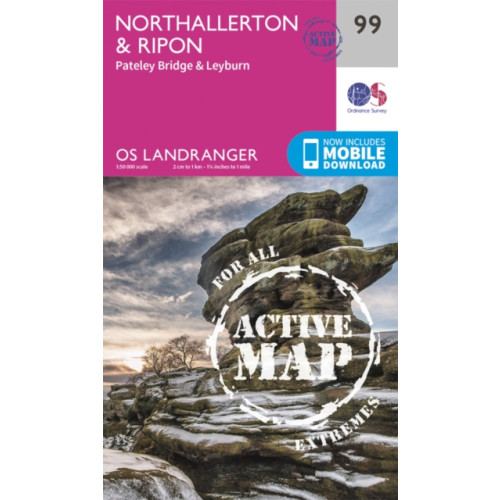 Ordnance Survey Northallerton & Ripon, Pateley Bridge & Leyburn