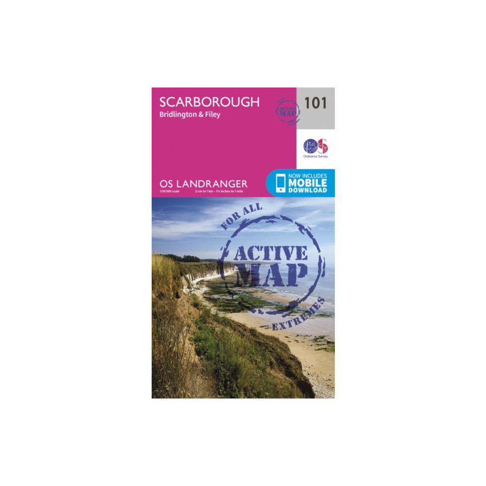Produktbild för Scarborough, Bridlington & Filey
