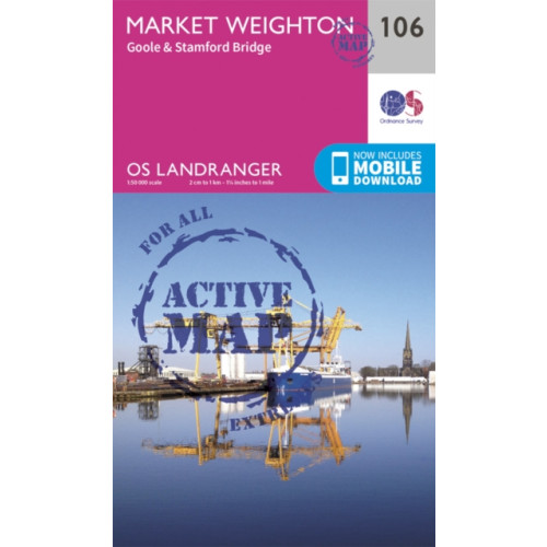Ordnance Survey Market Weighton, Goole & Stamford Bridge