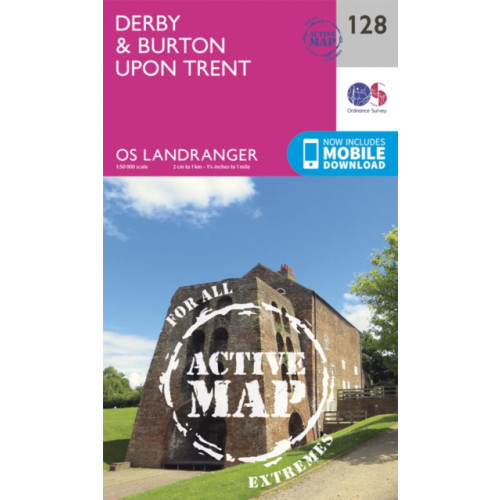 Ordnance Survey Derby & Burton Upon Trent