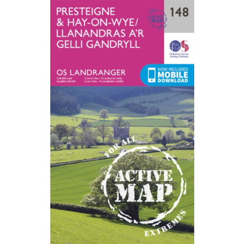 Ordnance Survey Presteigne & Hay-on-Wye / Llanandras A'r Gelli Gandryll