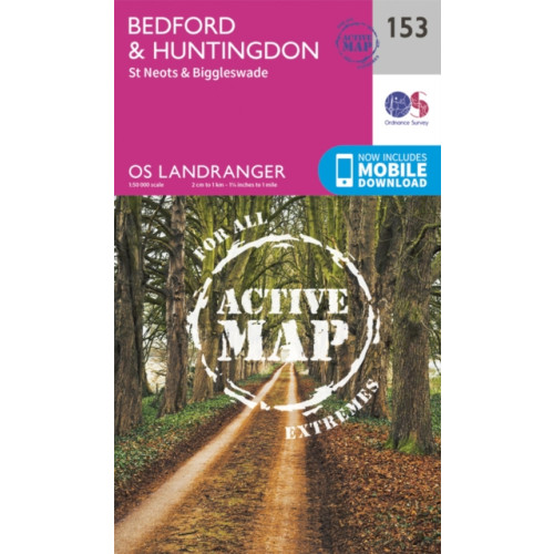 Ordnance Survey Bedford, Huntingdon, St. Neots & Biggleswade