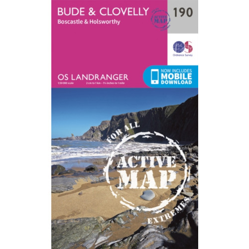 Ordnance Survey Bude & Clovelly, Boscastle & Holsworthy