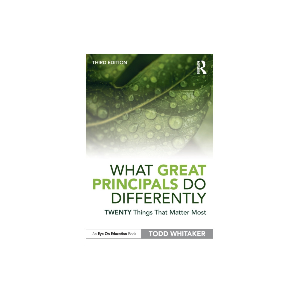 Produktbild för What Great Principals Do Differently (häftad, eng)