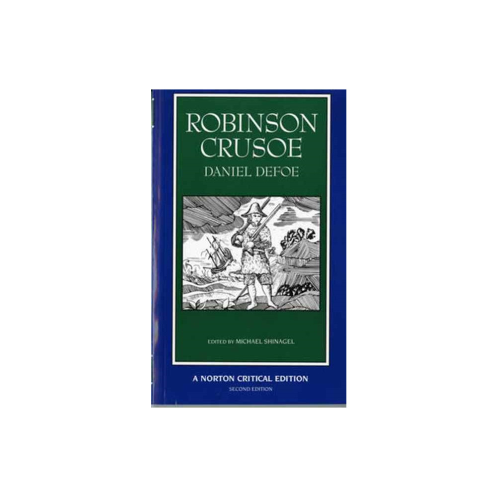 Produktbild för Robinson Crusoe (häftad, eng)