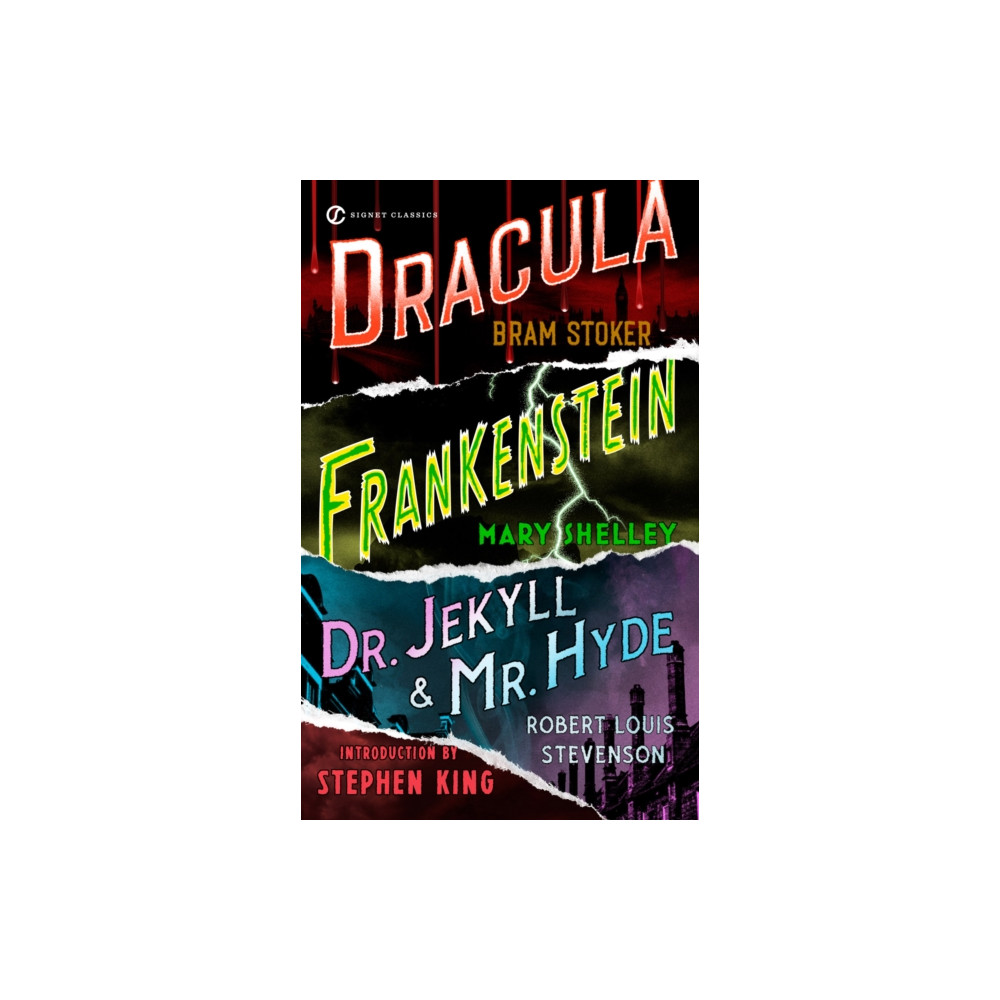 Produktbild för Frankenstein, Dracula, Dr. Jekyll and Mr. Hyde (häftad, eng)