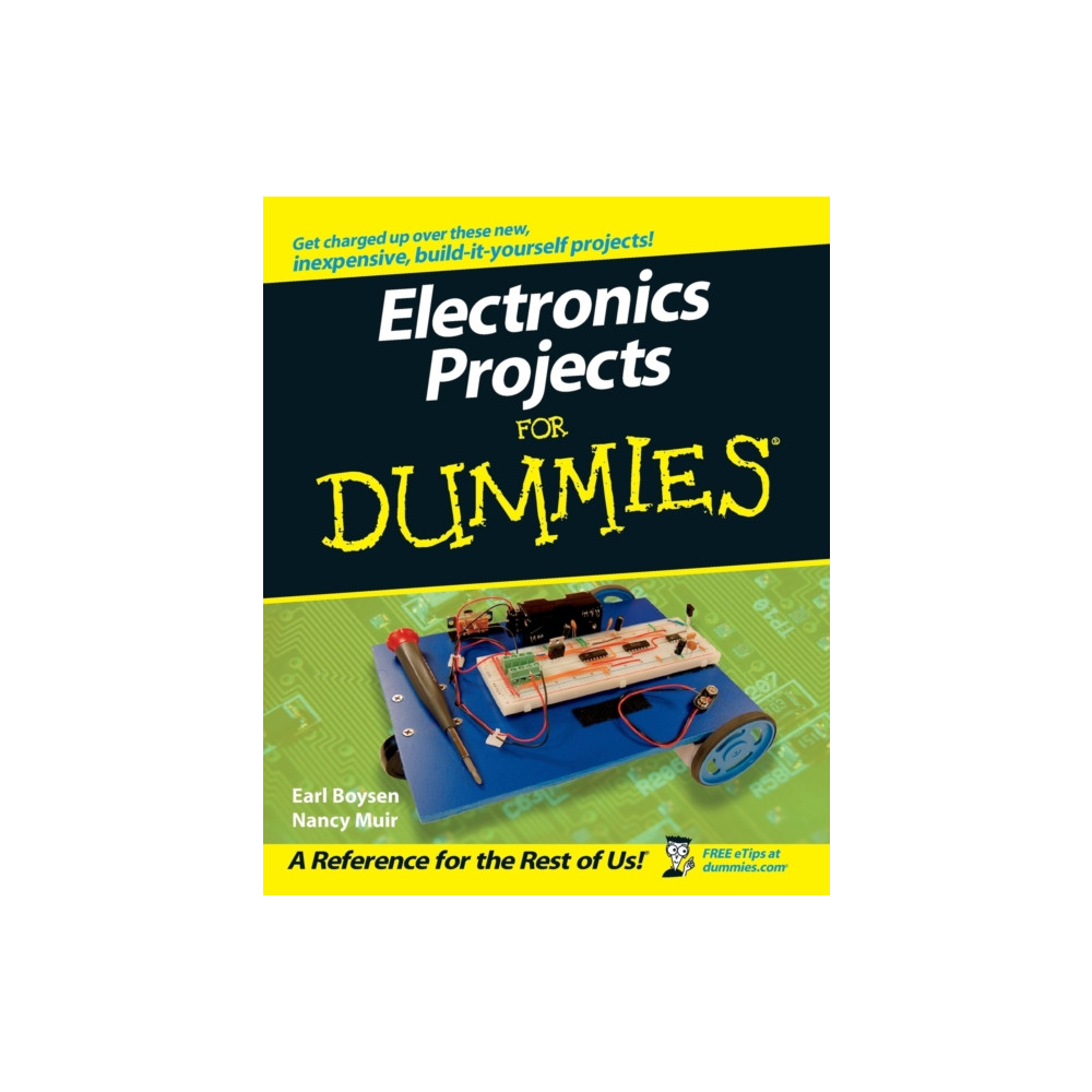 Produktbild för Electronics Projects For Dummies (häftad, eng)