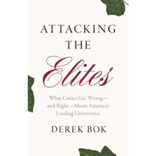 Yale university press Attacking the Elites (inbunden, eng)