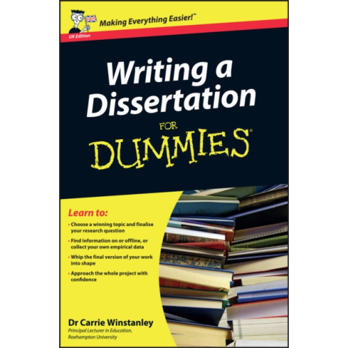 John Wiley & Sons Inc Writing a Dissertation For Dummies (häftad, eng)