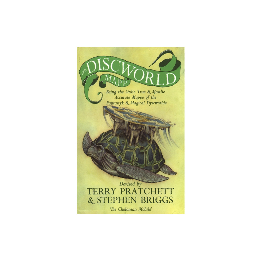 Produktbild för The Discworld Mapp (häftad, eng)