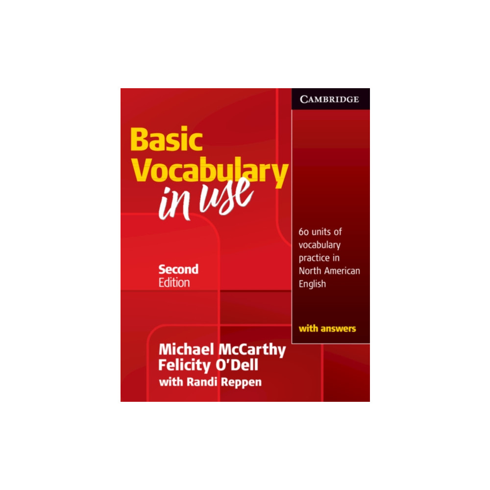 Produktbild för Vocabulary in Use Basic Student's Book with Answers (häftad, eng)