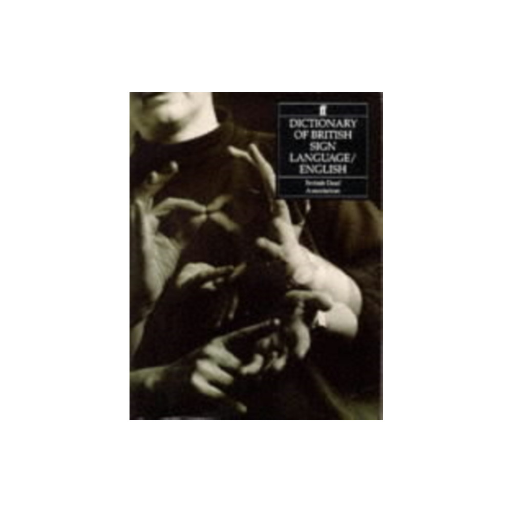 Produktbild för Dictionary of British Sign Language (häftad, eng)