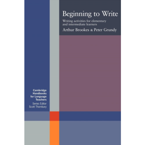 Cambridge University Press Beginning to Write (häftad, eng)