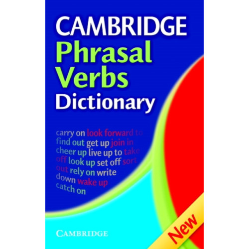 Cambridge University Press Cambridge Phrasal Verbs Dictionary (häftad, eng)