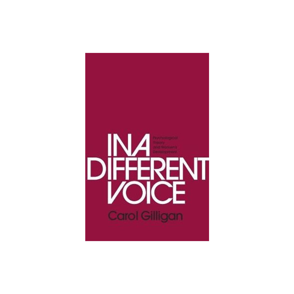 Produktbild för In a Different Voice (häftad, eng)