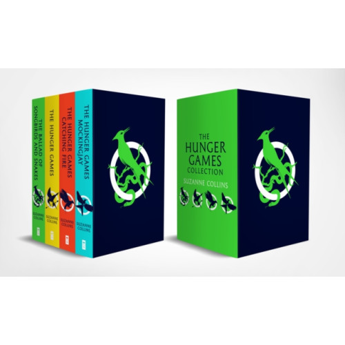 Scholastic The Hunger Games 4 Book Paperback Box Set (häftad, eng)