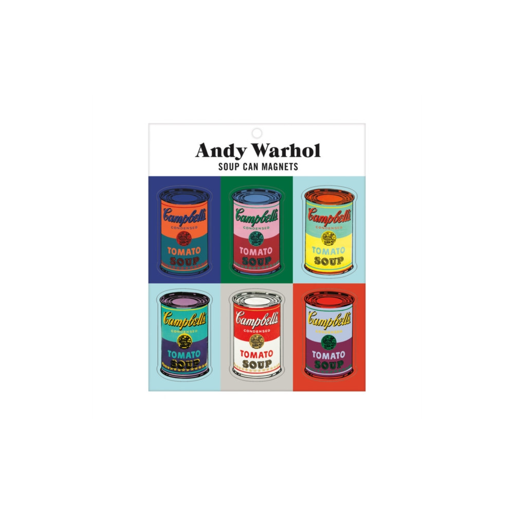 Produktbild för Andy Warhol Soup Can Magnets