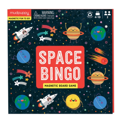 Galison Space Bingo Magnetic Board Game