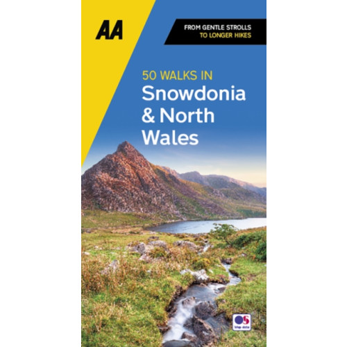 AA Publishing 50 Walks in Snowdonia & North Wales (häftad, eng)